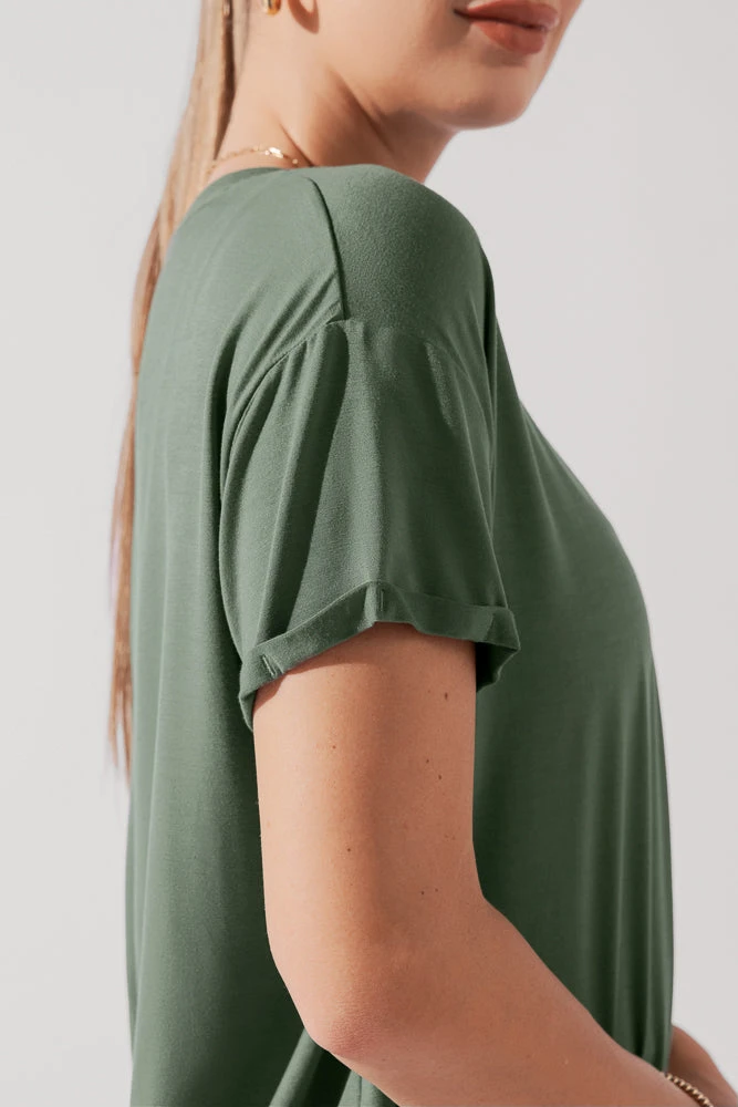 The Perfect Tee - Leaf Green 4 The Perfect Tee - Leaf Green - Image 4