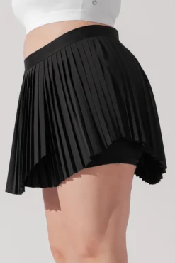 Ace ‘em Pleated Skort - Black 21 Ace ‘em Pleated Skort - Black -Popflex Store VensusSkort Black H1002 2311 Edit 1