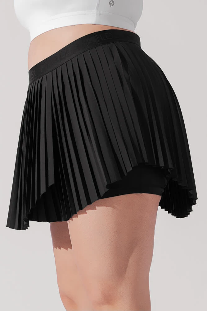 Ace ‘em Pleated Skort - Black 10 Ace ‘em Pleated Skort - Black - Image 10