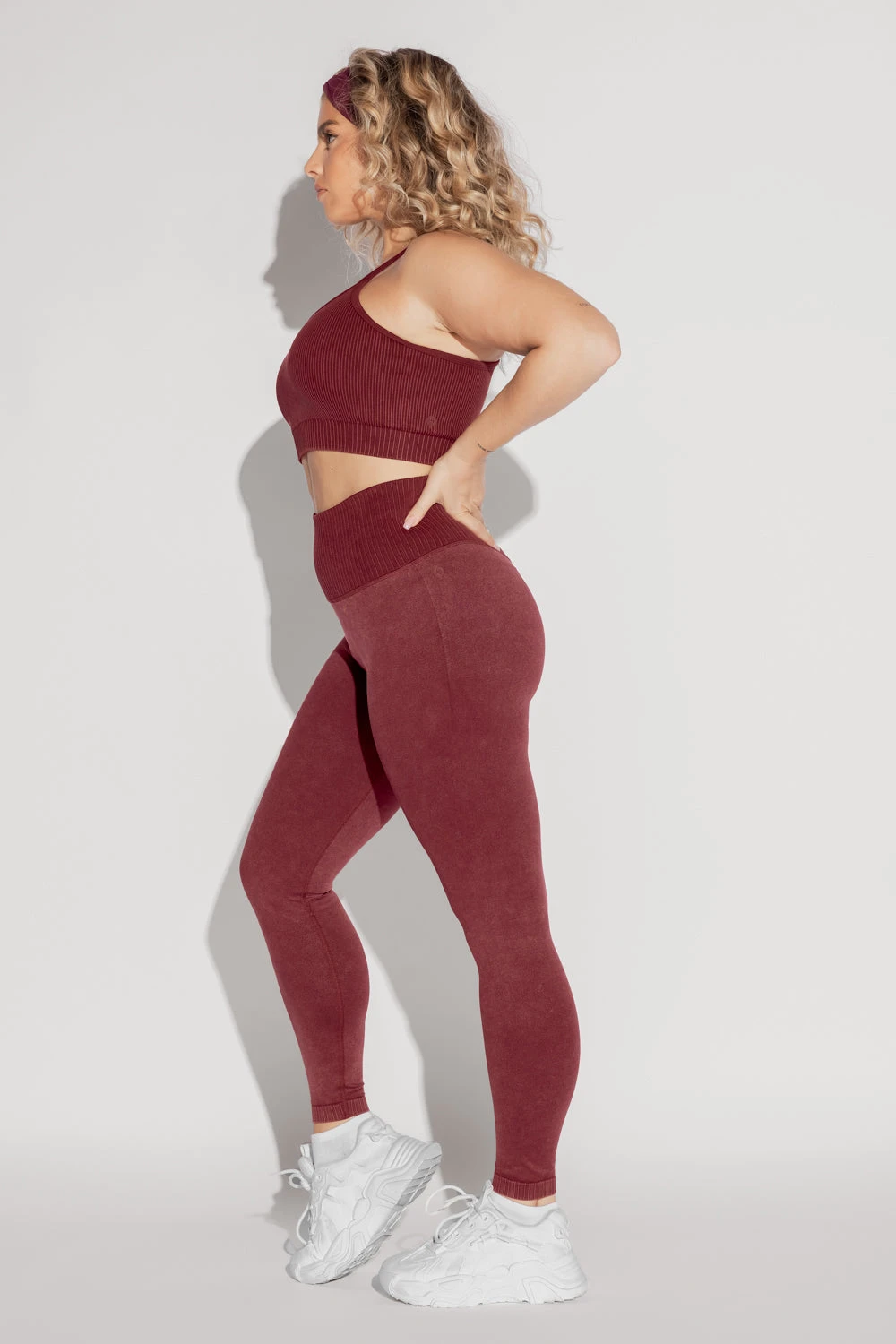 Supersculpt™ Seamless Leggings - Garnet 7 Supersculpt™ Seamless Leggings - Garnet - Image 7