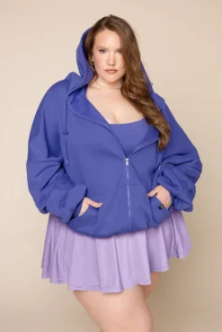 Zip Cloud Hoodie - Iris -Popflex Store ZipCloudHoodie BlueIris 5002 02955 Edit Edit