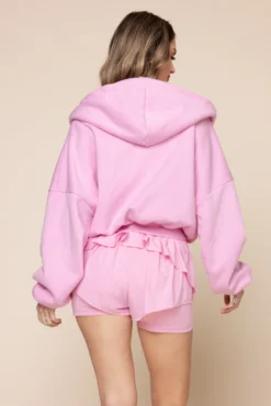 Zip Cloud Hoodie - Bubblegum 17 Zip Cloud Hoodie - Bubblegum -Popflex Store ZipCloudHoodie Bubblegum 5002 01259 Edit