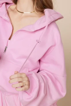 Zip Cloud Hoodie - Bubblegum 19 Zip Cloud Hoodie - Bubblegum -Popflex Store ZipCloudHoodie Bubblegum 5002 01278 Edit