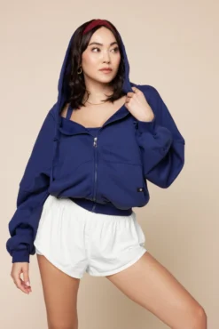 Zip Cloud Hoodie - Sapphire 13 Zip Cloud Hoodie - Sapphire -Popflex Store ZipCloudHoodie Sapphire 5002 02696 Edit
