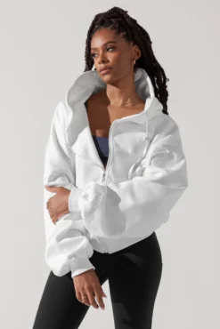 Zip Cloud Hoodie - White 14 Zip Cloud Hoodie - White -Popflex Store ZipCloudHoodie White 5002 0016 Edit