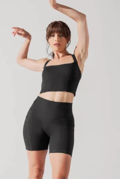 Daphne Corset Crop Top - Black -Popflex Store ZipHoodie GreenTime 5002 00011 Edit