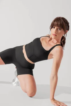 Daphne Corset Crop Top - Black -Popflex Store ZipHoodie GreenTime 5002 00191 Edit