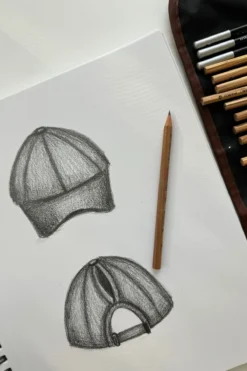 Good Sport High Pony Cap -Popflex Store highPonySketchPopflex