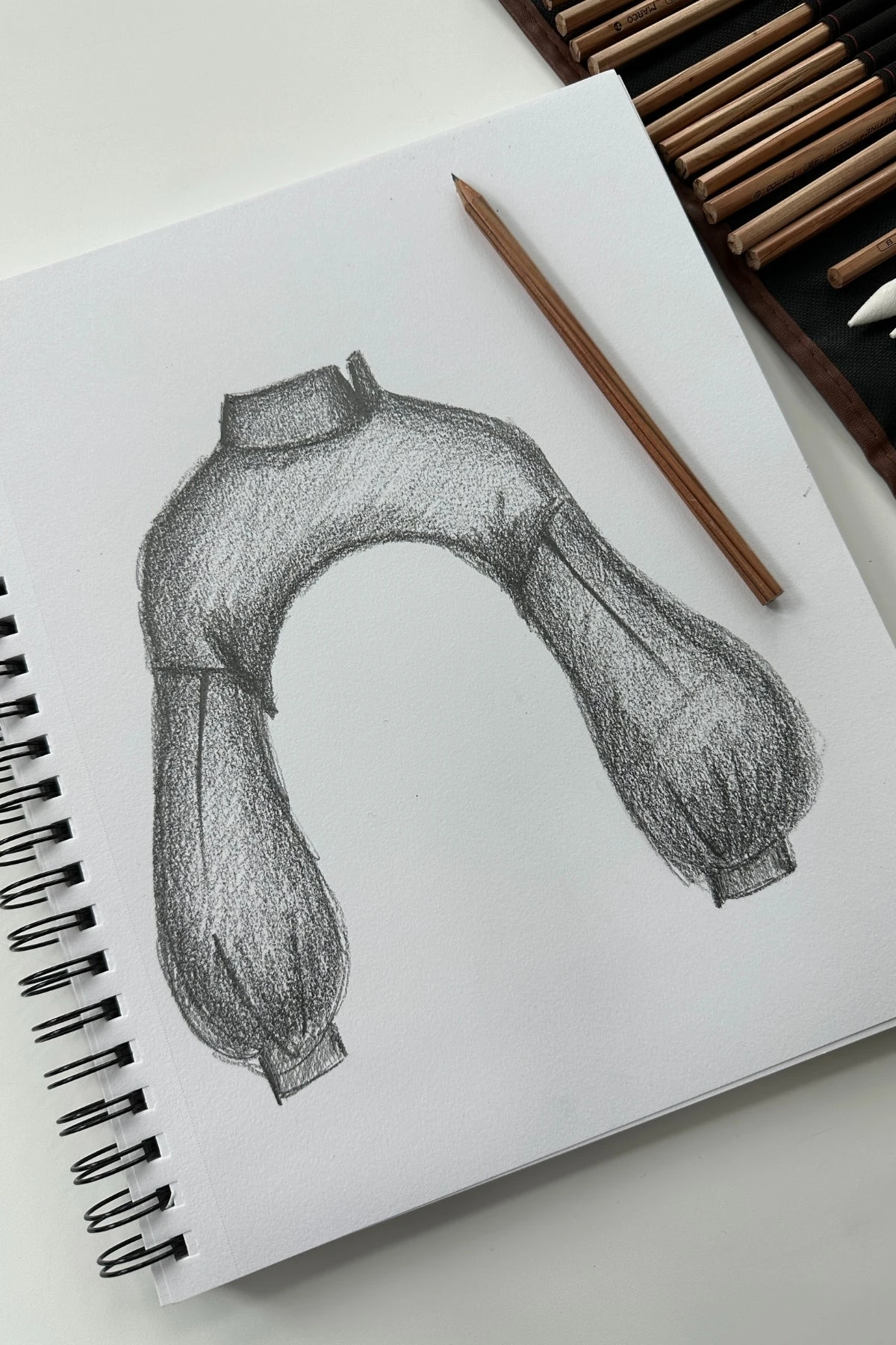 Mockneck Shruggie - Black 3 Mockneck Shruggie - Black - Image 3